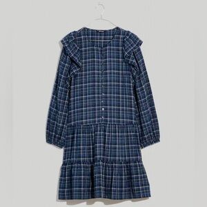 Madewell NWT Gauze Ruffle-Trimmed Mini Dress